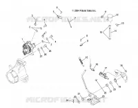 MAITRE CYLINDRE, REAR and FOOT PEDAL