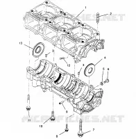 CARTERS MOTEUR ULTRA SKS 0960578, EURO ULTRA SKS E960578, and  ULTRA RMK 0960978 (4931683168C008)