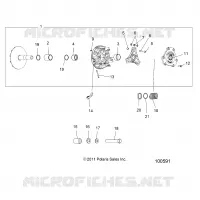 SYSTEME DE TRANSMISSION, PRIMARY CLUTCH