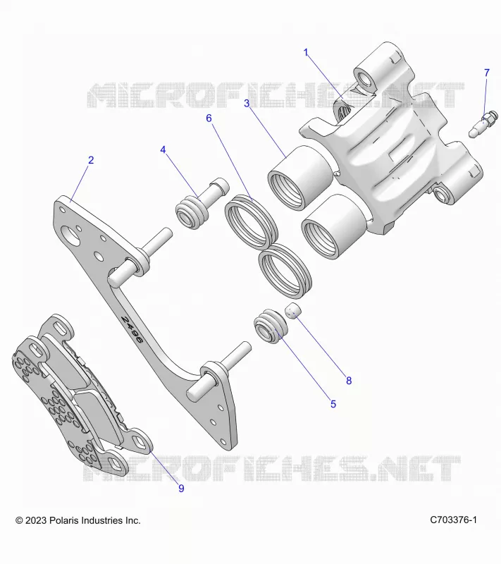 FREIN AVANT CALIPER