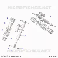 SUSPENSION, AMORTISSEUR AVANT MOUNTING