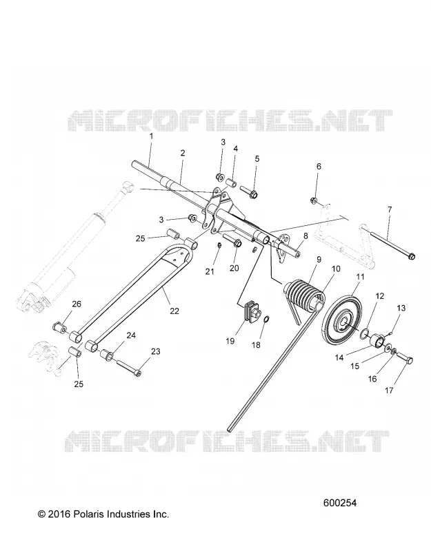 SUSPENSION, BRAS DE SUSPENSION ARRIERE