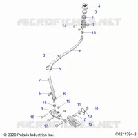 BRAKES, BRAKE PEDAL AND MAITRE CYLINDRE