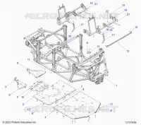 CHASSIS, MAIN FRAME AND SKID PLATES