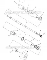 SYSTÈME DE TRANSMISSION SLX 780 B954287 (4933953395B002)
