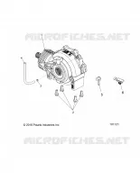 SYSTÈME DE TRANSMISSION, FRONT GEARCASE MOUNTING- A17DAA50A7 (101121)