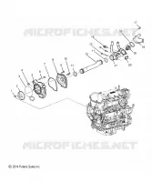 ENGINE, REFROIDISSEMENT, WATER PUMP RELATED PARTS