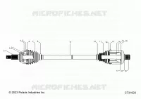 SYSTÃˆME DE TRANSMISSION, FRONT HALFSHAFT