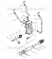 POMPE A HUILE XLT 0966756 (4933823382C011)