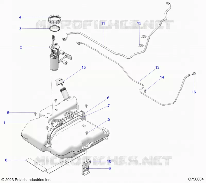 SYSTÃˆME D'ALIMENTATION, FUEL TANK ASM.