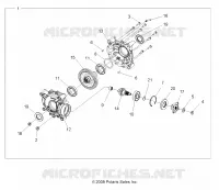 DRIVE TRAIN, PONT ARRIERE INTERNALS