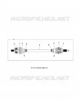 SYSTEME DE TRANSMISSION, FRONT HALF SHAFT