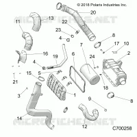 ENGINE, PRISE D'AIR SYSTEM