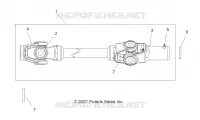 DRIVE TRAIN, ARBRE DE TRANSMISSION AVANT