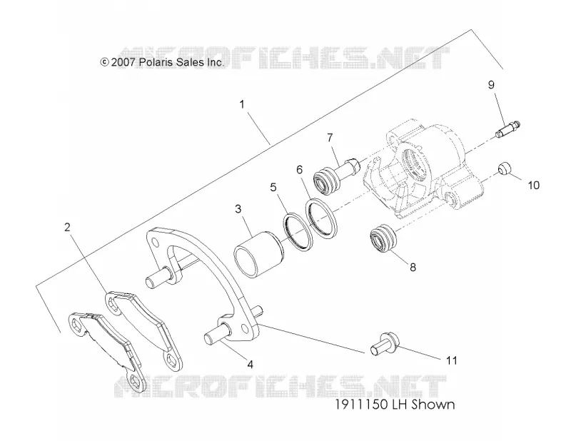 FREIN AVANT CALIPER