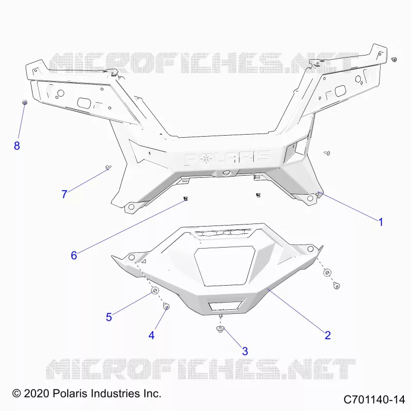 CARROSSERIE ARRIERE BUMPER