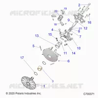 SYSTÃˆME DE TRANSMISSION, PRIMARY CLUTCH