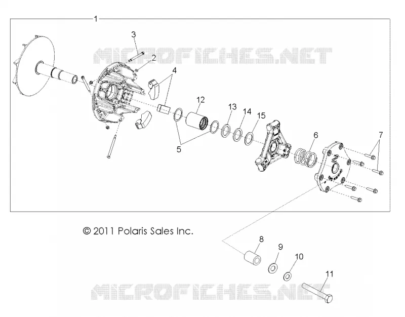 SYSTÈME DE TRANSMISSION, PRIMARY CLUTCH