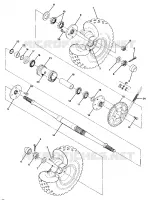 ROUE ARRIERE DRIVE ASSEMBLY (4917731773023A)