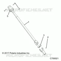SYSTÃˆME DE TRANSMISSION, REAR PROP SHAFT