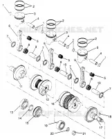 PISTON ET VILEBREQUIN 600 XCR SP 0965677 AND EUROPEAN 600 XCR SP E965677 (4932063206D004)