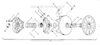 EMBRAYAGE DE TRANSMISSION SUPERTRAK (4915871587017A)