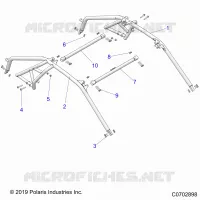 CHASSIS, CAB CADRE -Z23RAD92AK/BK/AS/BS (C0702898)