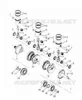 VILEBREQUIN ET PISTON  SLT 750 B954170 (4930563056C002)
