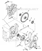 POMPE A EAU ULTRA TOURING 0975378 and EUROPEAN ULTRA TOURING E975378 (4938133813C013)