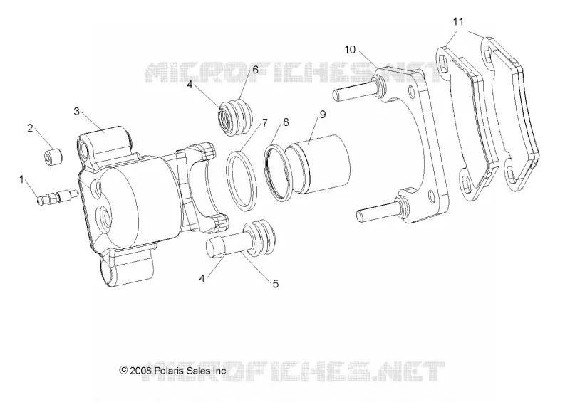 FREIN ARRIERE CALIPER