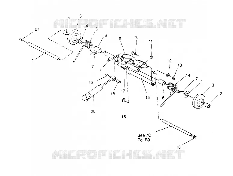 BRAS DE SUSPENSION ARRIERE LITE 0953433, STARLITE 0953427  AND LITE DELUXE 09 (4928902890B012)
