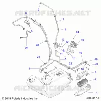 BODY, CARBURANT LINES, EVAP