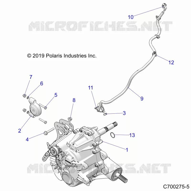 SYSTÃˆME DE TRANSMISSION, MAIN GEARCASE MOUNTING