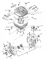 CRANKCASE AND CYLINDRE (4917731773041A)