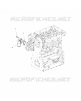 MOTEUR, ADMISSION D'EAU FLANGE