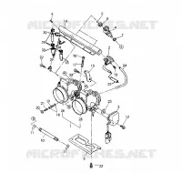 CORPS DE PAPILON  500 SP/500 SKS (4921262126043A)