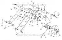 BRAS DE SUSPENSION ARRIERE 600 XCR 0961676 AND EUROPEAN 600 XCR E961676 (4932123212B012)