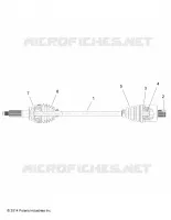 SYSTÈME DE TRANSMISSION, ARBRE DE TRANSMISSION ARRIERE
