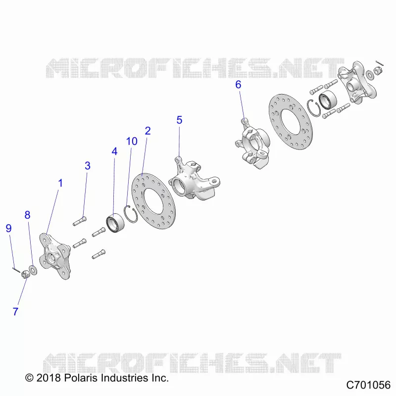 SUSPENSION AVANT CARRIER AND HUB