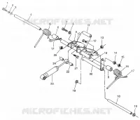 BRAS DE SUSPENSION ARRIERE WIDETRAK GT 0972061 AND EUROPEAN WIDETRAK GT E972061 (4938173817B008)
