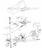SIEGE ET RESERVOIR XLT 0950756, XLT SKS 0950556,  XLT SKS EURO E950 (4928842884A008)