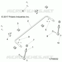 SUSPENSION AVANT STABILIZER BAR