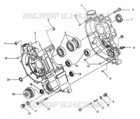 CARTERS MOTEUR Magnum 6X6 W968744 and Magnum 6X6 Swedish S968744 (4936073607D007)