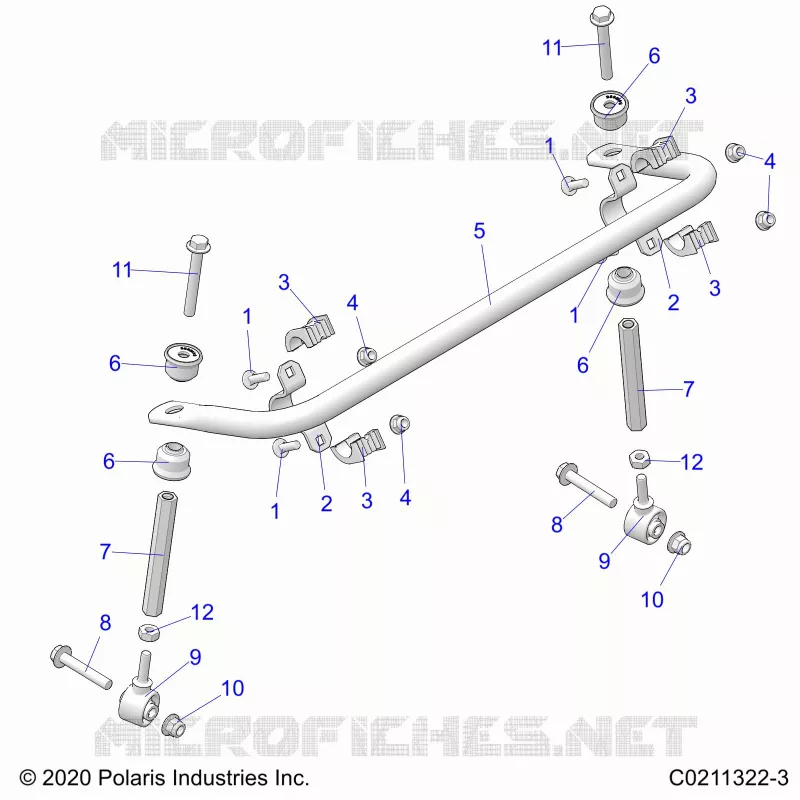 SUSPENSION, BARRE STABILISATRICE