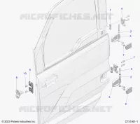 PORTES MOUNTING, FRONT