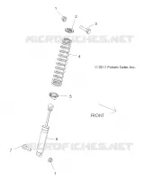 SUSPENSION, AMORTISSEUR ARRIERE MOUNTING