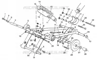 BRAS DE SUSPENSION AVANT STORM 0975782, STORM S.E. H975782, EUROPEAN STORM S.E. E97 (4937823782C003)