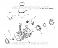 PISTON ET VILEBREQUIN