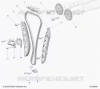 CHAINE DE DISTRIBUTION AND SPROCKET