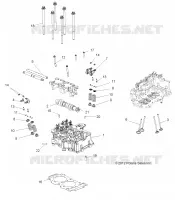 CYLINDRE HEAD, CAM AND VALVES